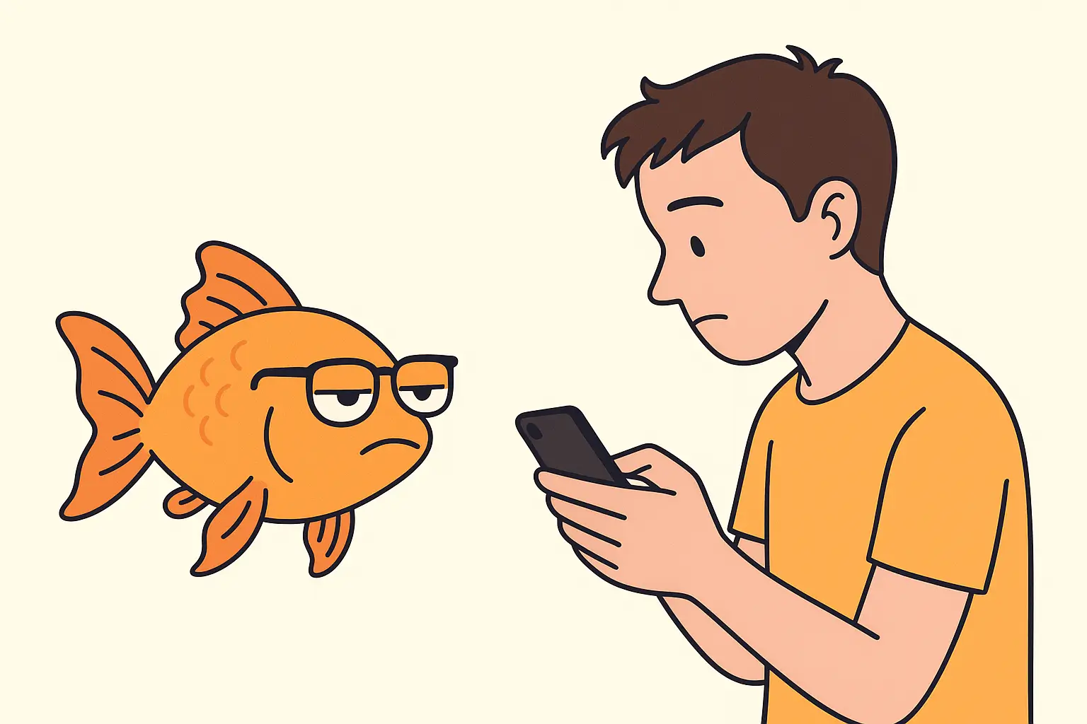 The Goldfish Beat You to It