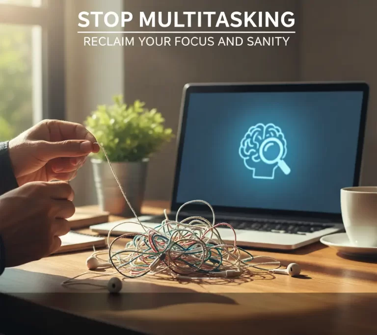 Stop Multitasking Reclaim Your Focus and Sanity