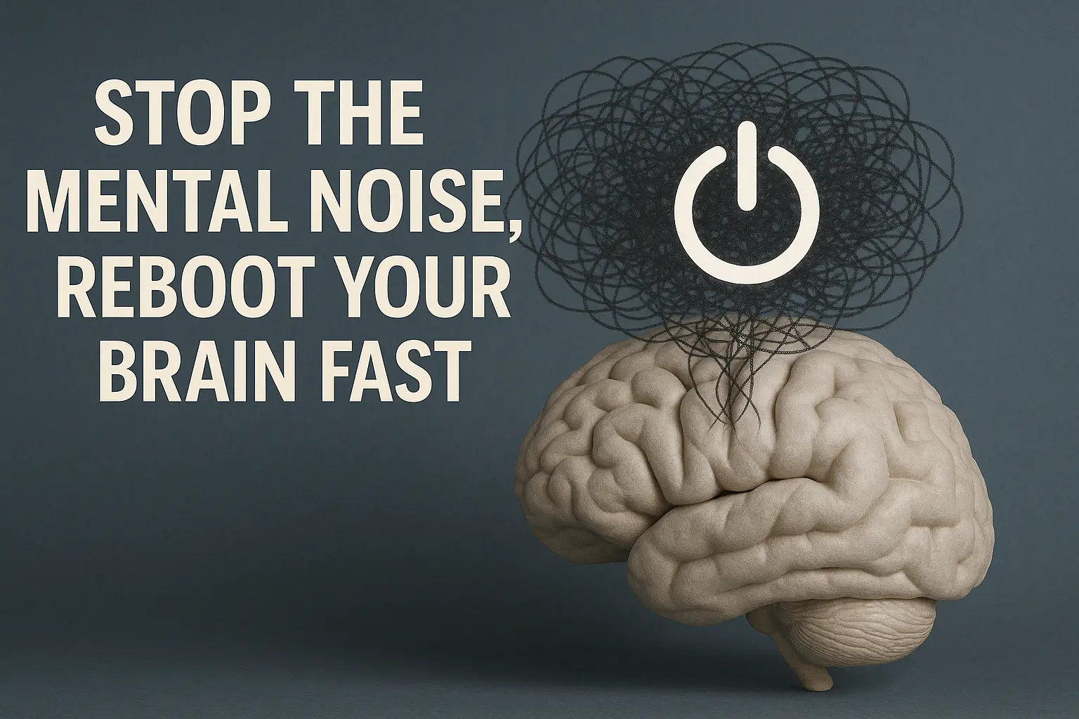 Stop The Mental Noise, Reboot Your Brain Fast
